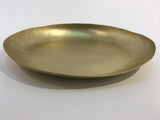 Pinched Brass Platter