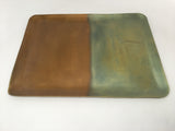 Rectangle Platter - Rainbow Brown