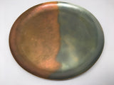 Horizon Round Platter - Brown Rainbow
